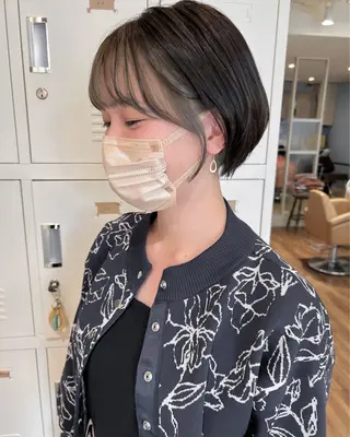 ショート 戸丸 絵夢のヘアスタイル