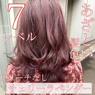 カラー ブリーチなしで 全国から予約殺到♡のヘアスタイル