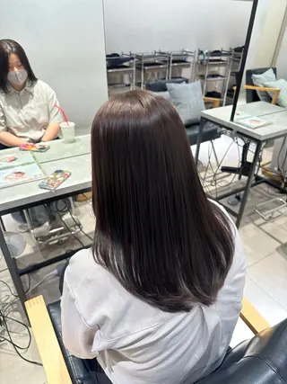 セミロング Unami/新宿 TSUKIのヘアスタイル