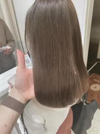 ミディアム カラー ブリーチ koheiのヘアスタイル