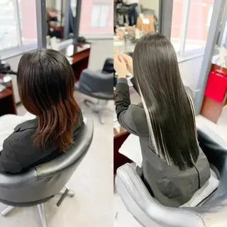 ミディアム 💎エクステ専門店 BIZE梅田🇰🇷のヘアスタイル