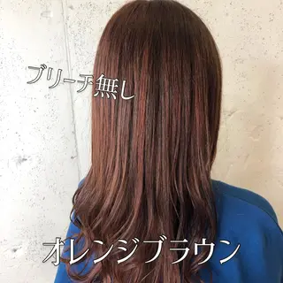 セミロング カラー 韓国ヘア🇰🇷 RYOTAのヘアスタイル