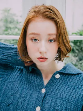 ミディアム カラー ヘアアレンジ 【公式】amble luxe池袋東口🩷のヘアスタイル