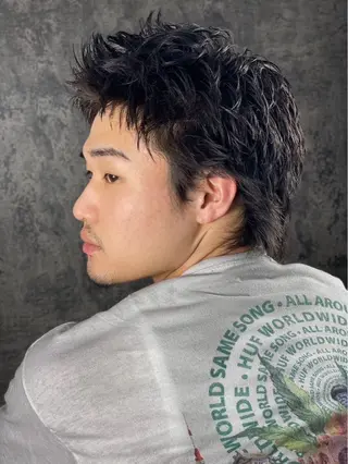 ショート 對馬 虎太郎のヘアスタイル