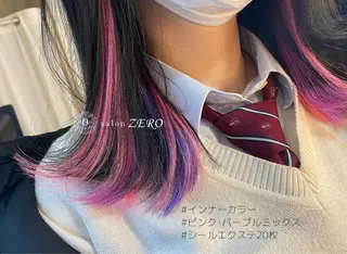 ロング ヘアアレンジ Hair Make Salon ZEROのヘアスタイル