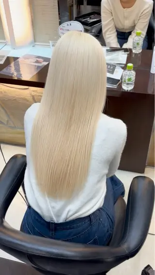 ロング カラー 上野 瑞貴のヘアスタイル