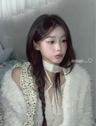 ロング レイヤーカット/髪質 改善/momo🎀のヘアスタイル