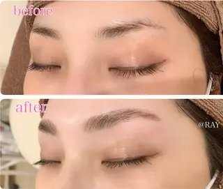 アイブロウ RAY EYE 稲垣のマツエク・マツパデザイン