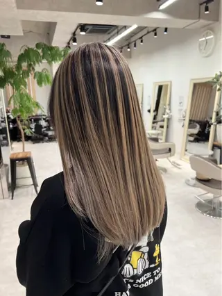 ロング カラー カラー まなみのヘアスタイル