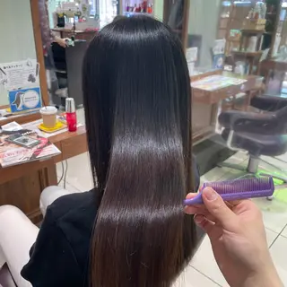 ロング パーマ 藤田一輝 【美髪職人】のヘアスタイル