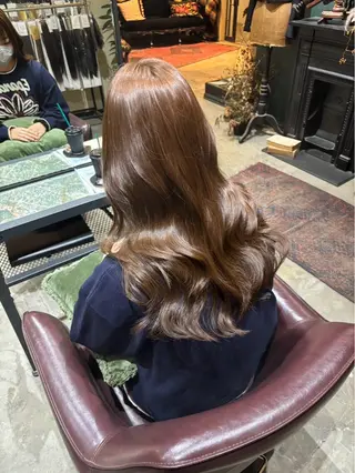 ロング カラー アイ&カラーモデル 🎀KAREN🎀のヘアスタイル