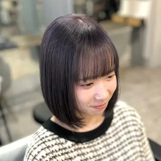 ミディアム 吉田 聡一のヘアスタイル