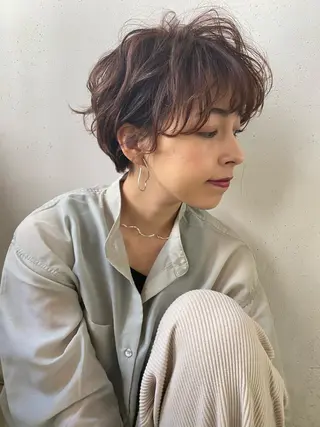 パーマ 小倉 聖也のヘアスタイル