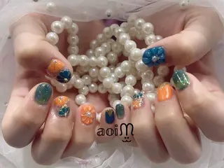 ネイル 葵うさぎ AIのネイルデザイン