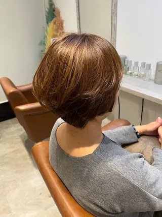 ショート 平居 リサのヘアスタイル