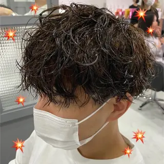 ショート パーマ 🖤韓国艶髪 RINA🖤のヘアスタイル