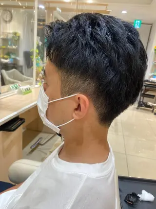ショート メンズ 🩵波巻き／ツイスパ HARU💎のヘアスタイル