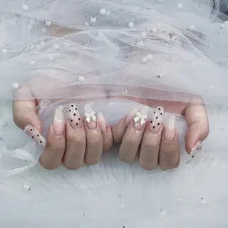 ネイル パーツ全部¥110 サロンミミのネイルデザイン