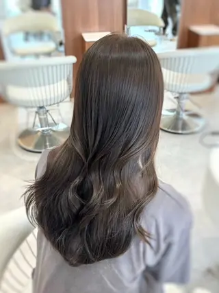 ロング レイヤー/ハッシュ 渋谷/サッタのヘアスタイル