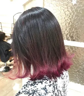 ミディアム カラー カラー特化美容師 💎EIKI💎のヘアスタイル
