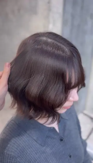 ショート カラー ヘアアレンジ 縮毛矯正/モテカラー /ａｉｋｏ/原宿のヘアスタイル