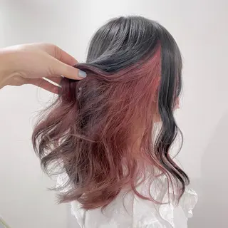 ミディアム マンツーマン女性 美容師 奏のヘアスタイル