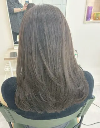 ロング カラー NaVIユウジ 透明感カラーのヘアスタイル