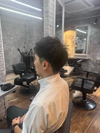 ショート メンズ 🩵ベリーショート✨ パーマスタイル みくのヘアスタイル