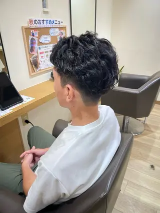パーマ メンズ 髪質改善/ 💫縮毛矯正💫怜央のヘアスタイル