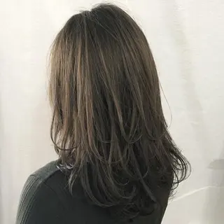 セミロング カラー K-POP好き美容師 🇰🇷Kai.Yのヘアスタイル