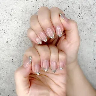 セミロング カラー パーマ ヘアアレンジ メンズ キッズ ネイル マツエク・マツパ Salon Ｋのネイルデザイン