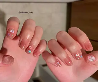 ネイル Spiky とうげ ふうかのネイルデザイン