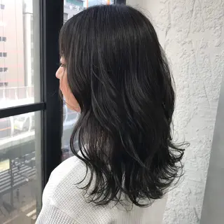 セミロング カラー HairMake 3 🐬NANAMIのヘアスタイル