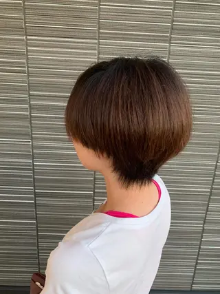 ショート カラー 工藤 勇樹のヘアスタイル