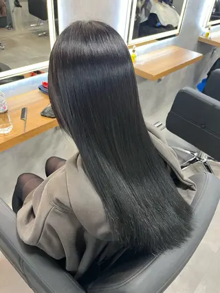 カラー 札幌ブリーチなし 👑ヒリュウのヘアスタイル