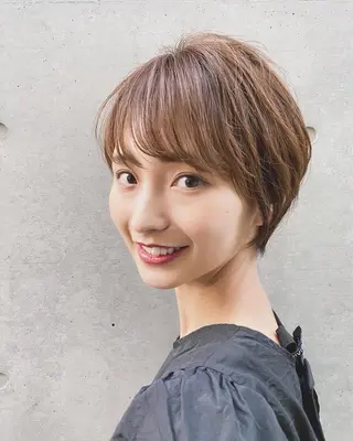 ショート 🇰🇷韓国レイヤー 錦糸町【北山謙三】のヘアスタイル