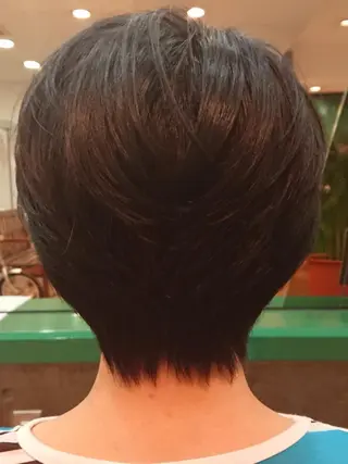 ショート 原 萌香のヘアスタイル