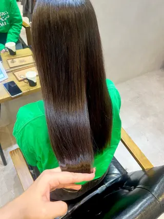 ロング パーマ 透明感◎ / 艶髪 /  森田のヘアスタイル