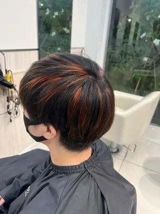 ショート メンズ 杉山 舞のマツエク・マツパデザイン