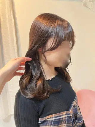 ミディアム annuy aoiのヘアスタイル
