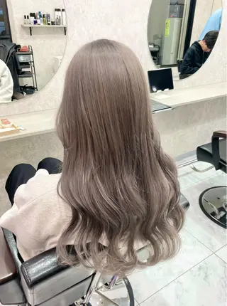 ロング 🦋ハイトーン🦋 石山 希理🦋のヘアスタイル