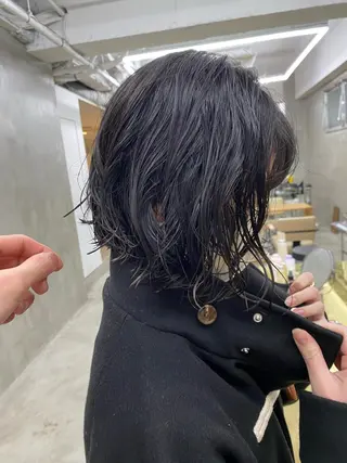ショート カラー パーマ 無料カットモデル募集 🌱ひょうがのヘアスタイル