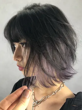 ミディアム カラー 艶カラー /🫧🫧SHIYUのヘアスタイル