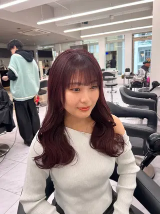 ロング カラー 💖札幌カラー 指名No.1💖玲奈のヘアスタイル