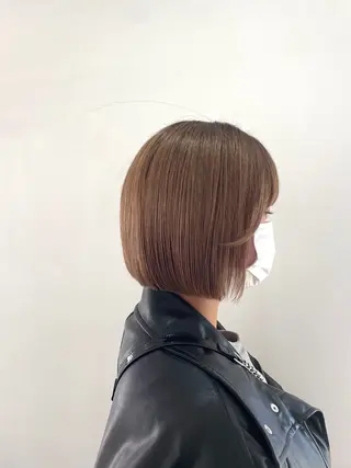 ショート mopa_kaede ナチュラル/レイヤーのヘアスタイル