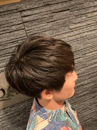 ミディアム 老田竜也 ヒロ銀座ヘアサロンのヘアスタイル