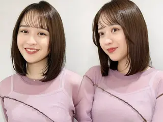 ミディアム カラー 池袋/レイヤー/ 顔まわり/taigaのヘアスタイル