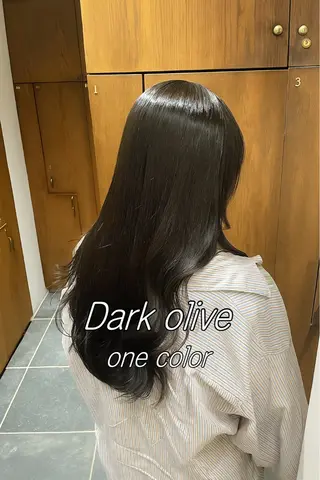 カラー 自然と惹かれる🪷 艶カラー/茉優♩のヘアスタイル