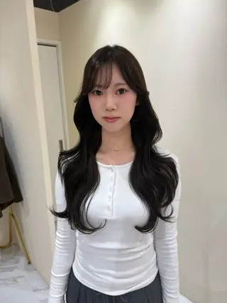 カラー 韓国ヘア🇰🇷艶 カラー/sakuraのヘアスタイル