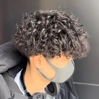 パーマ メンズ 【メンズパーマ特化】 🍏網中勇喜のヘアスタイル
